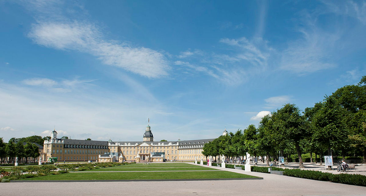 Bild vom Schloss Karlsruhe