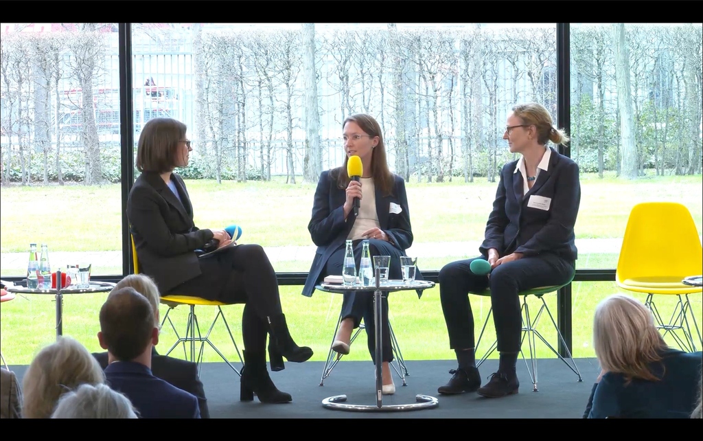 Diskussionsrunde mit Britta Klopsch